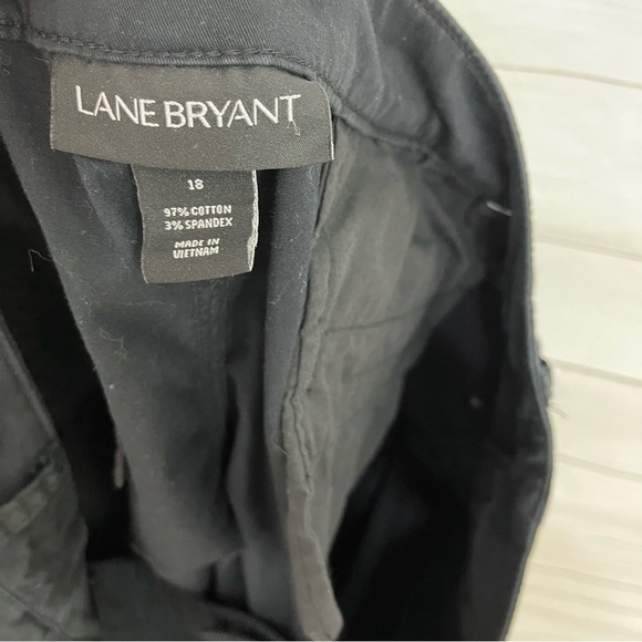 Lane Bryant Black High Rise Bermuda Shorts - Picture 8 of 16